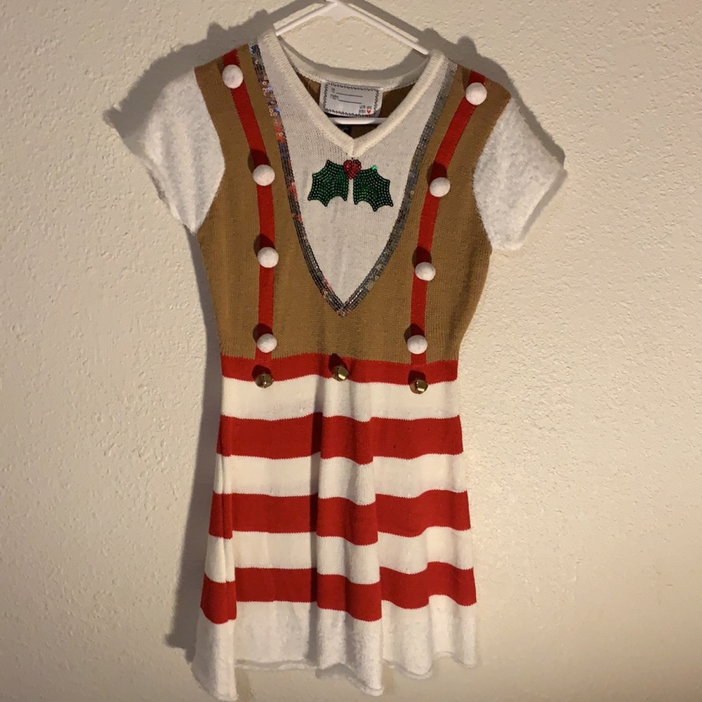 With love, Derek Christmas Jingle Bell Dress - Medium